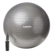 Мяч гимн. "TORRES", 85 см, с защ.от взрыва,с насосом