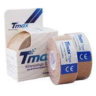 Тейп кинезиологический Tmax Extra Sticky Biege (2,5 см x 5 м)