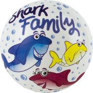 Мяч детский с рисунком "Акулы"